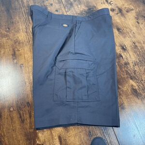 Dickies RELAXED FIT Cargo WORK Shorts Mens 44W DARK GRAY 11 INSEAM FLEX‎ NWT